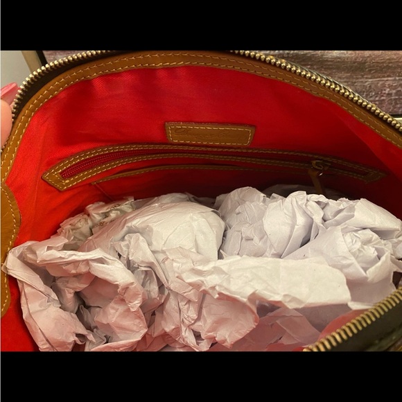 Dooney & Bourke Signature 1975 Satchel - Picture 7 of 7